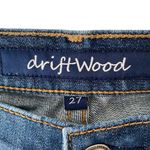 Driftwood  Embroidered Floral Jeans Size 27 Photo 3