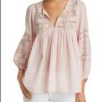 Velvet Tees Velvet Evie Boho Lace Peasant Top Photo 3