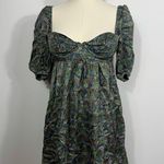 For Love & Lemons New!  Alisa Mini Dress‎ in Green Sz XS $233 Photo 6