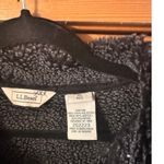 VTG L.L. Bean Faux Suede/Sherpa Black coat XL Western NFR Y2K 90's Country Photo 4