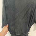 Frederick's of Hollywood  Black Shimmery Robe Photo 6