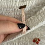 Free People  | White Counting Daisies Embroidered Smocked Bell Sleeve Dress Small Photo 4