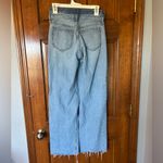 Abercrombie & Fitch  Light Blue High Rise Loose Jean Size 24/00R Photo 8