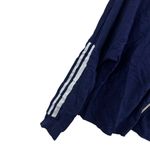 Michael Lauren  Blue Zip Up Sullivan Hoodie Side Stripe Size Small New Photo 1