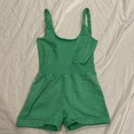 Free People Good Karma Runsie Romper Green Size undefined Photo 0