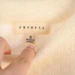 Prómesa Promesa Ivory Sweater Small Like New Photo 2