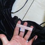 Anthropologie Hutch Dress Size 12 Black Velvet Photo 3