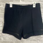 La Blanca Black Seaside Coverup Beach Shorts Photo 4