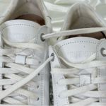 Birkenstock  Bend Sneaker Size 8/39 White Low Top Cork Leather Minimal Classic Photo 12