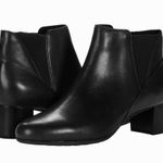 Aravon Rockport Career Dress Chelsea Boots in Black Leather Size 12, New in Box Photo 7