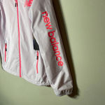 New Balance NWT  Women's Small Long Sleeve Full Zip Hooded Raincoat Jacket Pink Photo 10
