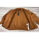 Levi's NWT  Big E Premium Women's Varsity Wool Trucker Glazed Ginger Jacket Sz‎ S Photo 3