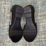 Comfortiva Alesha Stretch Woven Wedge Heeled Sandal in Navy (Wide) Size 9.5 Photo 8