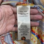 Anthropologie Button Up Top Women Size 6 Wool Western Aztec Boho Embroidered Photo 4