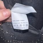 Lanvin 2004 Gray Wool Silver Studded Beaded Long Sleeve Dress 38 Size 6 Photo 7