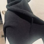 Adidas EUC  Black Pullover with White Trefoil Logo Photo 2