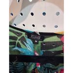 Spy‎ Zone Exchange Tropical Floral Print Wrap Maxi Dress Long Sleeve Belted M Green Size M Photo 5