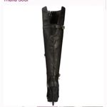 Thalia Sodi Black Women's Boots thigh high size 5.5 Photo 3