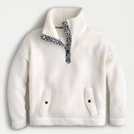 J.Crew Women's Polartec Vintage Sherpa Fleece Pullover Sweatshirt Jacket 2X Photo 0