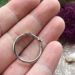 Cat Ears Sterling Silver Ring Sizes 6,7,9 Photo 3