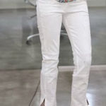 Emerson Fry New York Mick Ankle Zip Jeans in White Size 8 Photo 0