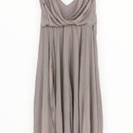 ASOS Maternity Beaded Drape Bodice Midaxi Dress size 16 NWT Embellished Sheer Photo 4