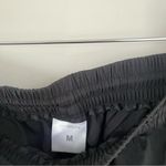 100% Nylon Black Cargo Pants Drawcord Hem Size Medium Photo 3