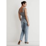 Madewell Softdrape Gwen Crop Vest Top Still Dawn Gray Fitted V Neck US 12 NWT Photo 3