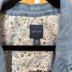 jill jill denim women's light blue chambray blazer jacket size 1X Photo 4