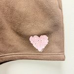 White Fox Boutique White Fox Love Yourself Lounge Shorts, Mocha Brown | Size Small Photo 3