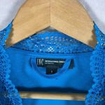 INC Blue Lace Trim Wrap Bath Robe NWOT Size SMALL Photo 5