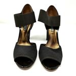 Anne Klein New York brown peep toe heels, size 9.5, made in Italy Photo 3