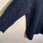 Dress Barn  Dolman Sleeve Sweater Navy Speckled Photo 6