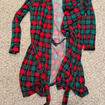 Red and Green Plaid Robe Photo 0