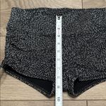 Athleta Side Scrunch Swim Boy Shorts Size Black White XXS/XS Photo 6