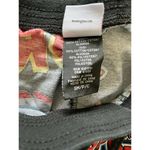 Marvel Black Superhero Logo Print Pull On Cotton Tapered Leg Pajama Pants Small Photo 3