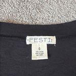 Torrid Festi by  Black Cotton Jersey Crew Neck Crop Top SIZE 0 Photo 4