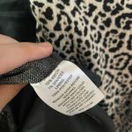 Susan Bristol  Vintage Ivory Black Leopard Print Tie Belt Jacket size Medium Photo 2