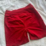 Gymshark Red Seamless Shorts Photo 1