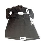 Karl Lagerfeld Black Wool coat size L Photo 10