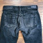 AGOLDE  • Chloe Jeans low rise boyfriend slim Liverpool black distressed ripped Photo 9