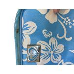 Roxy  vintage Blue & White Floral Print Crossbody Straps Suitcase lunchbox Photo 2