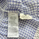 Madewell gingham seersucker Vneck top Photo 5
