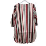 Alfani Striped Sheer Mesh Tunic Photo 2