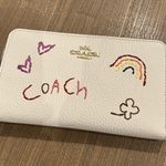 Coach Medium Id Zip Wallet With Diary Embroidery C8309 Photo 0