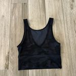 Lululemon  pivot tank Black Camouflage Crop Top Photo 1
