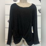 Z By Zella Mineral Wash Front‎ Knot Tee Photo 1