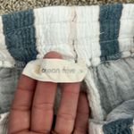 Ocean Drive Womens striped cotton beach shop shorts  size small Photo 1