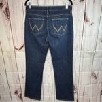 Wrangler  Q-Baby Blue Denim Women's Boot Cut Mid Rise Jeans Photo 1