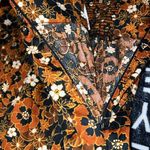 Gap  women’s small tie front cut out maxi dress a-line silhouette v neck relaxed Photo 8